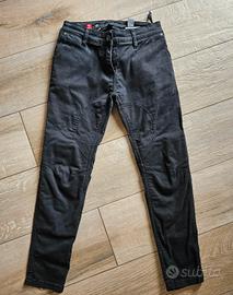 Jeans donna moto 4 stagioni colore nero