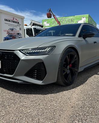 AUDI RS6 PLUS 4.0 600CV 25° YEARS PELLICOLA ANTIGR