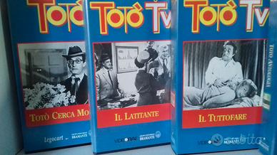 vhs Toto 7 videocassette in custodia rigida