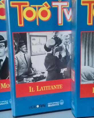 vhs Toto 7 videocassette in custodia rigida