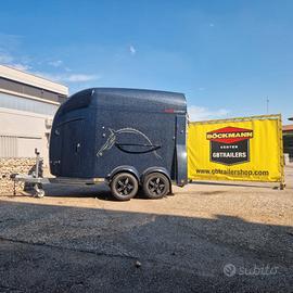 Trailer van trasporto cavalli 2 posti