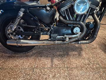 Scarico harley sportster 