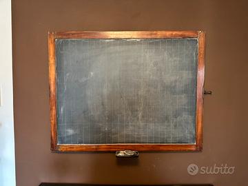 Lavagna vintage legno grafite