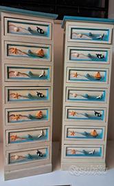 Mobiletti settimanali a tema marino