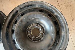 4 Cerchi in ferro 15” fiat
