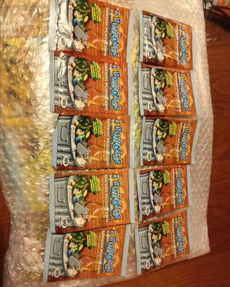 Dieci bustine nuove puzzones giochi preziosi