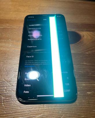 iPhone X schermo guasto