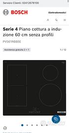 Piano cottura induzione bosch con zona flex