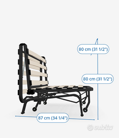 Poltrona letto NUOVA Ikea struttura