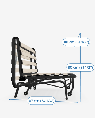 Poltrona letto NUOVA Ikea struttura