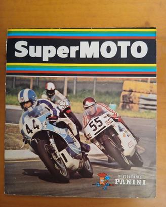 Album di figurine Super MOTO del 1975. COMPLETO.