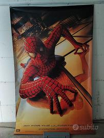 Spiderman 2001 poster in vinile