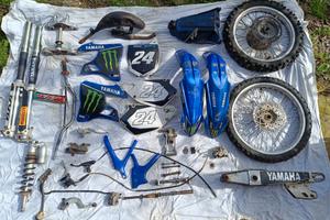 Yamaha Yz 125 1996 ricambi smembro motocross