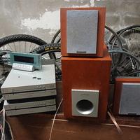 stereo pioner conr casetta e cd 