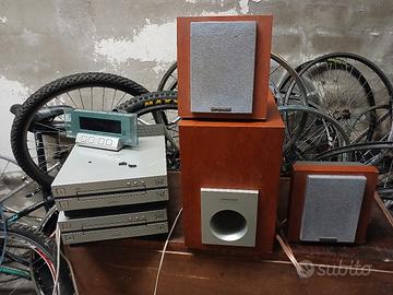 stereo pioner conr casetta e cd 