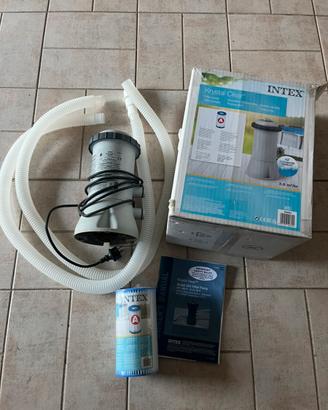 Pompa piscina con accessori intex