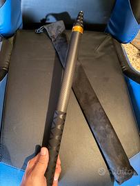Bastone selfie stick invisibile Carbonio 3metri 3m