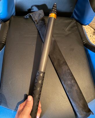 Bastone selfie stick invisibile Carbonio 3metri 3m