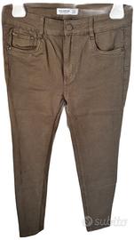 Jeans Pull & Bear verde militare