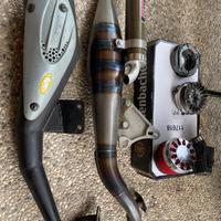 marmitte e altri pezzi per minarelli orizzontale 