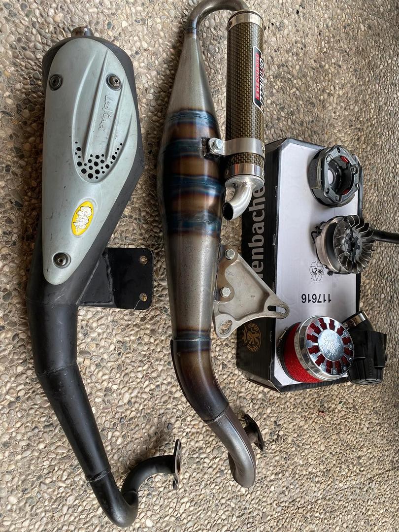 Minarelli Orizzontale Marmitte Malossi Per 50cc Marmitte E Altri