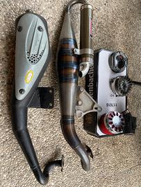 marmitte e altri pezzi per minarelli orizzontale 