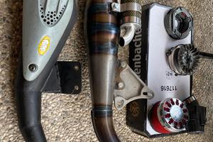 marmitte e altri pezzi per minarelli orizzontale 