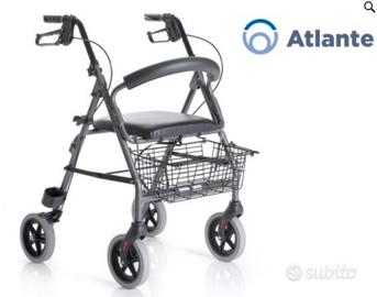 MOPEDIA Atlante Deambulatore 4 ruote