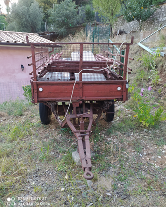 Rimorchio agricolo artigianale
