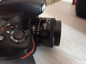 Nikon 50mm 1.8 obiettivo nikkor