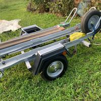 RIMORCHIO PORTA MOTO O BICICLETTA