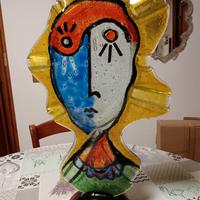 SCULTURA IN VETRO DI SILVIO VIGLIATURO