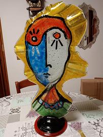 SCULTURA IN VETRO DI SILVIO VIGLIATURO