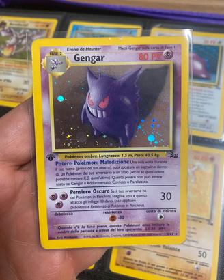 Gengar 5/62 prima edizione holo