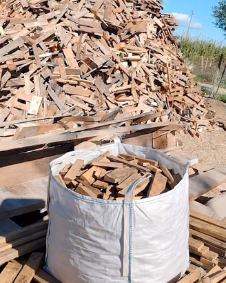 Legna da stufa & Accendifuoco Saccone Big Bag