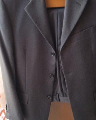 completo uomo - grigio antracite -fresco lana - 