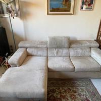 Divano 3 posti con penisola