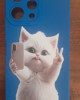 Cover NUOVA "Gatto Selfie" per Xiaomi Redmi Note