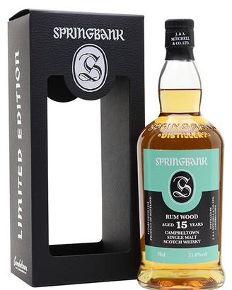 Springbank 15y rum wood
