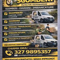 Sgombero cantine garage appartamenti Biella
