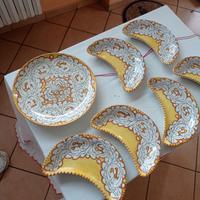 vassoi antipastiera o decorativi in ceramic