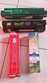 Lampada coltivazione: 3 HPS 150w + 1 SHP 350w