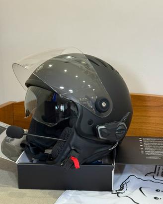 Casco jet Tucano urbano taglia L 58 con interfono