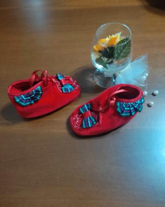 Scarpe neonato bambina numero 18