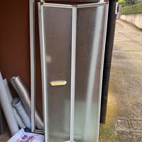 Porta pieghevole doccia in vetro Cesana