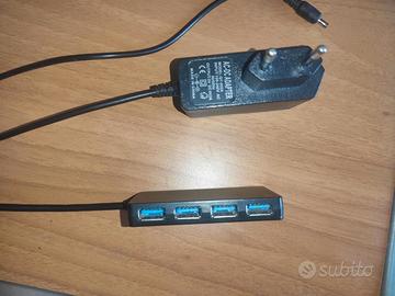 HUB USB 3.0 MEDIACOM - 4 porte alimentato