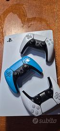 PlayStation 5 con lettore + 3 controller + cavo al