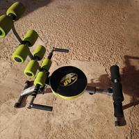 panca per addominali 