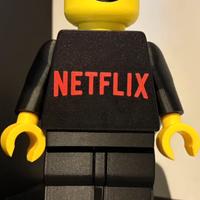 Omino Lego XXL 20cm Netflix