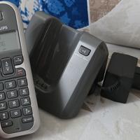 Telefono Cordless Philips Dect 1221S argento